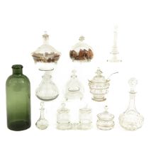 A Collection of Glassware