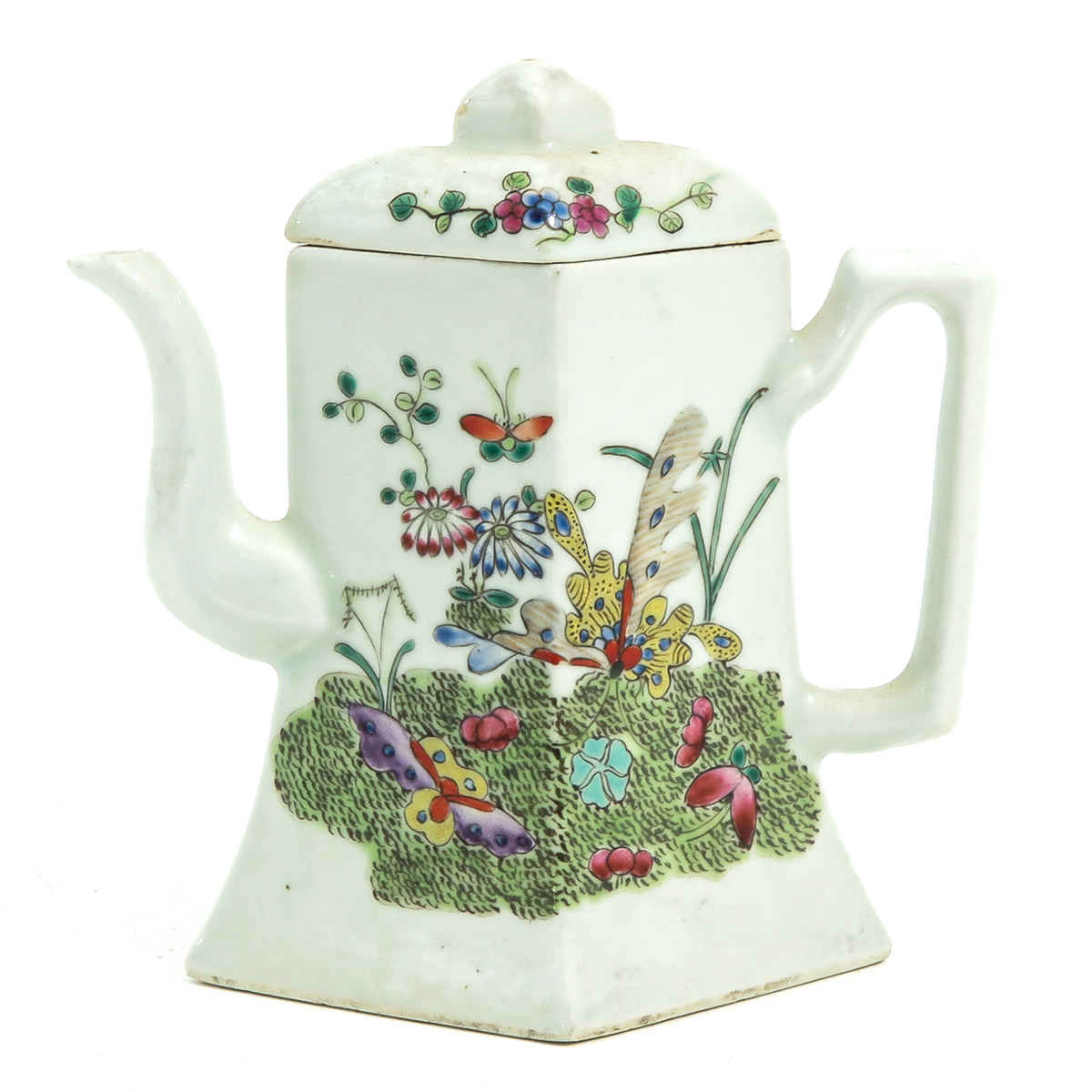 A Polychrome Decor Teapot