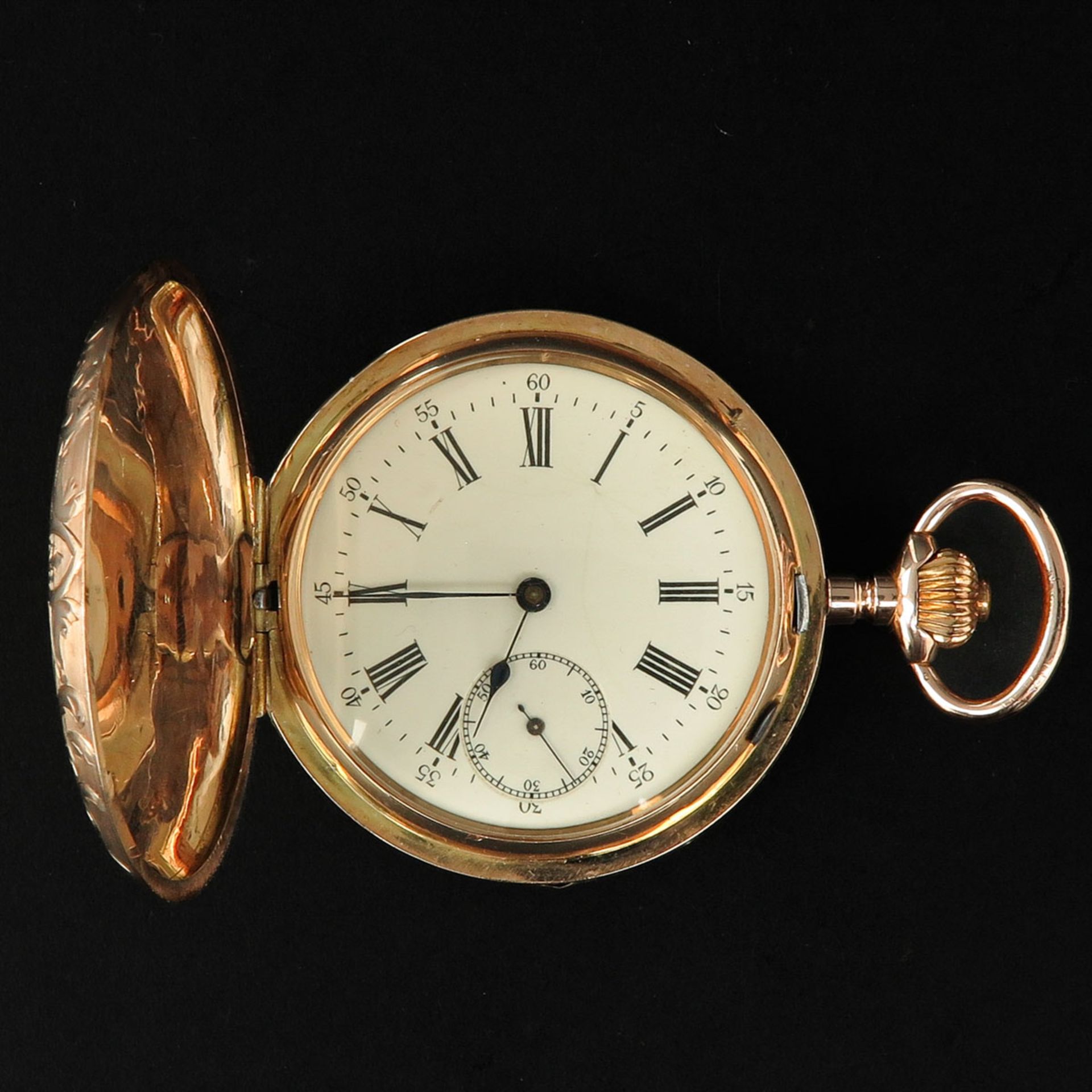 A 14k Gold Pocket Watch