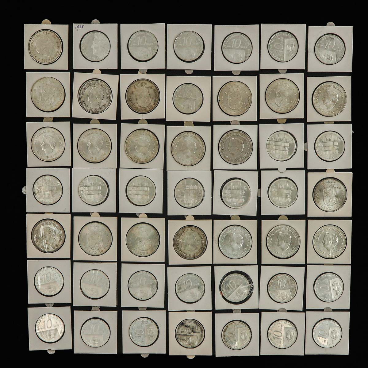 A Collection of 49 Coins