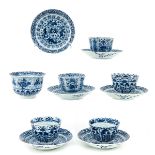 A Collection Cups and Saucers