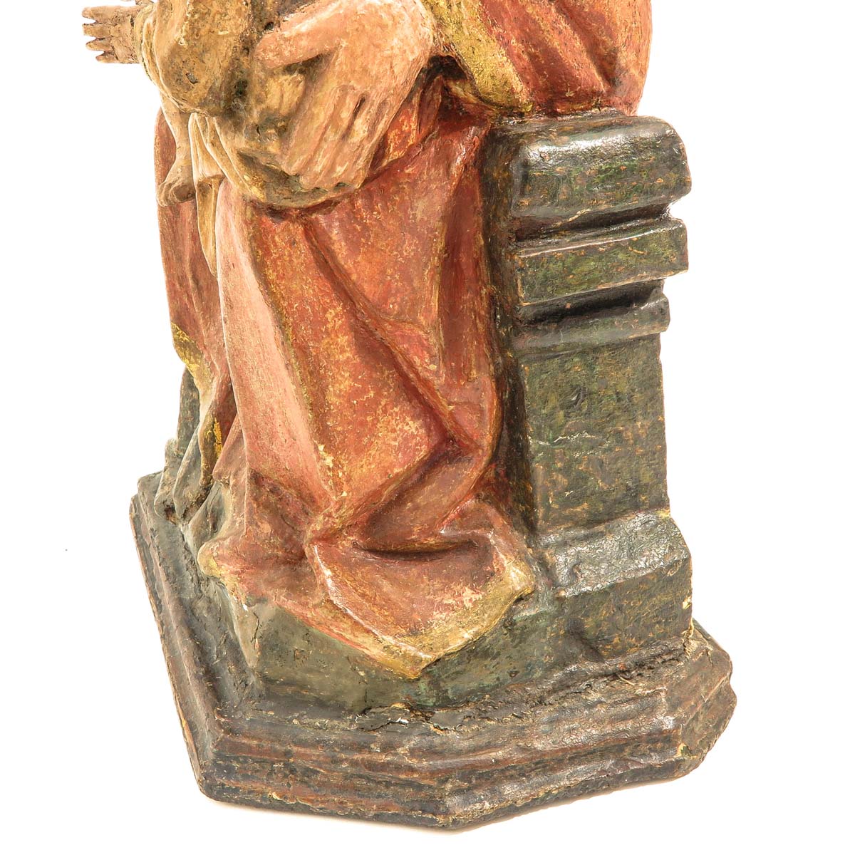 A 17th Century Religious Sculpture - Image 10 of 10
