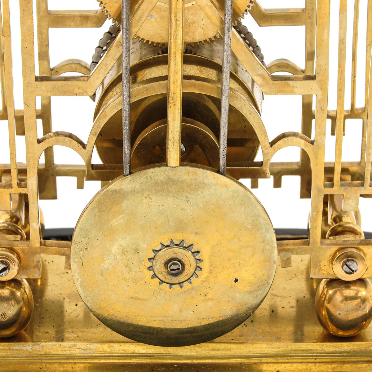 A 19th Century Skeleton Clock - Image 9 of 10