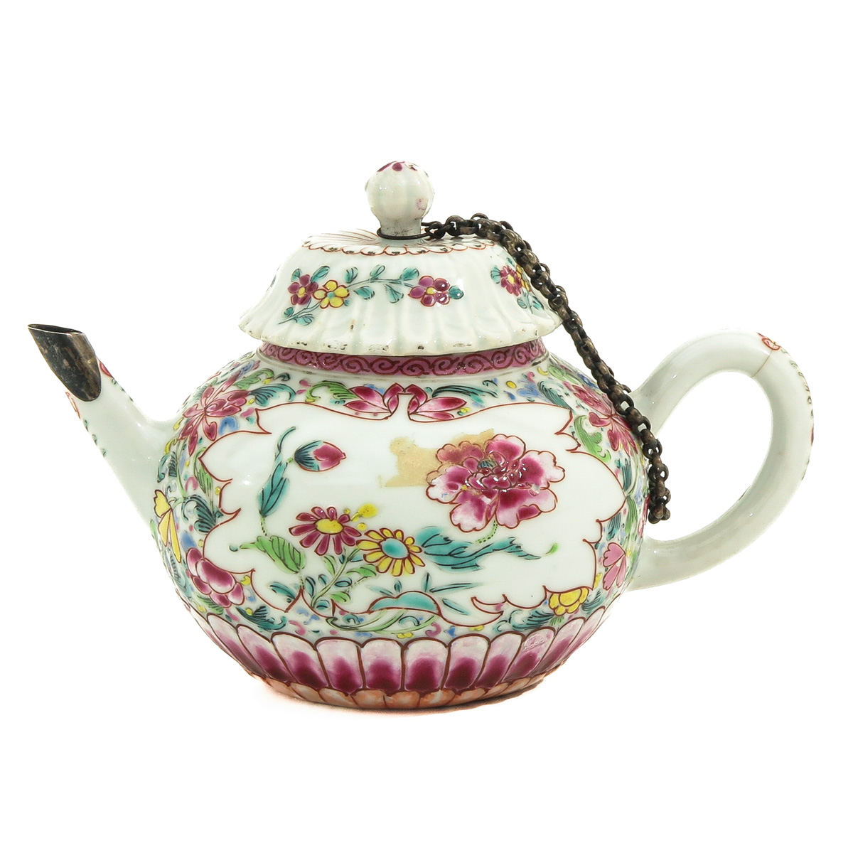 A Famille Rose Teapot