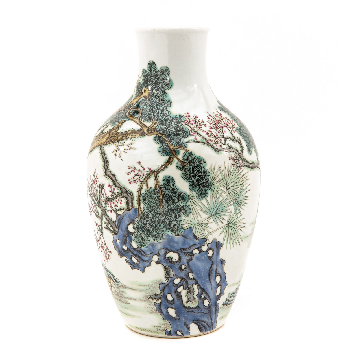 A Famille Rose Vase - Image 3 of 10