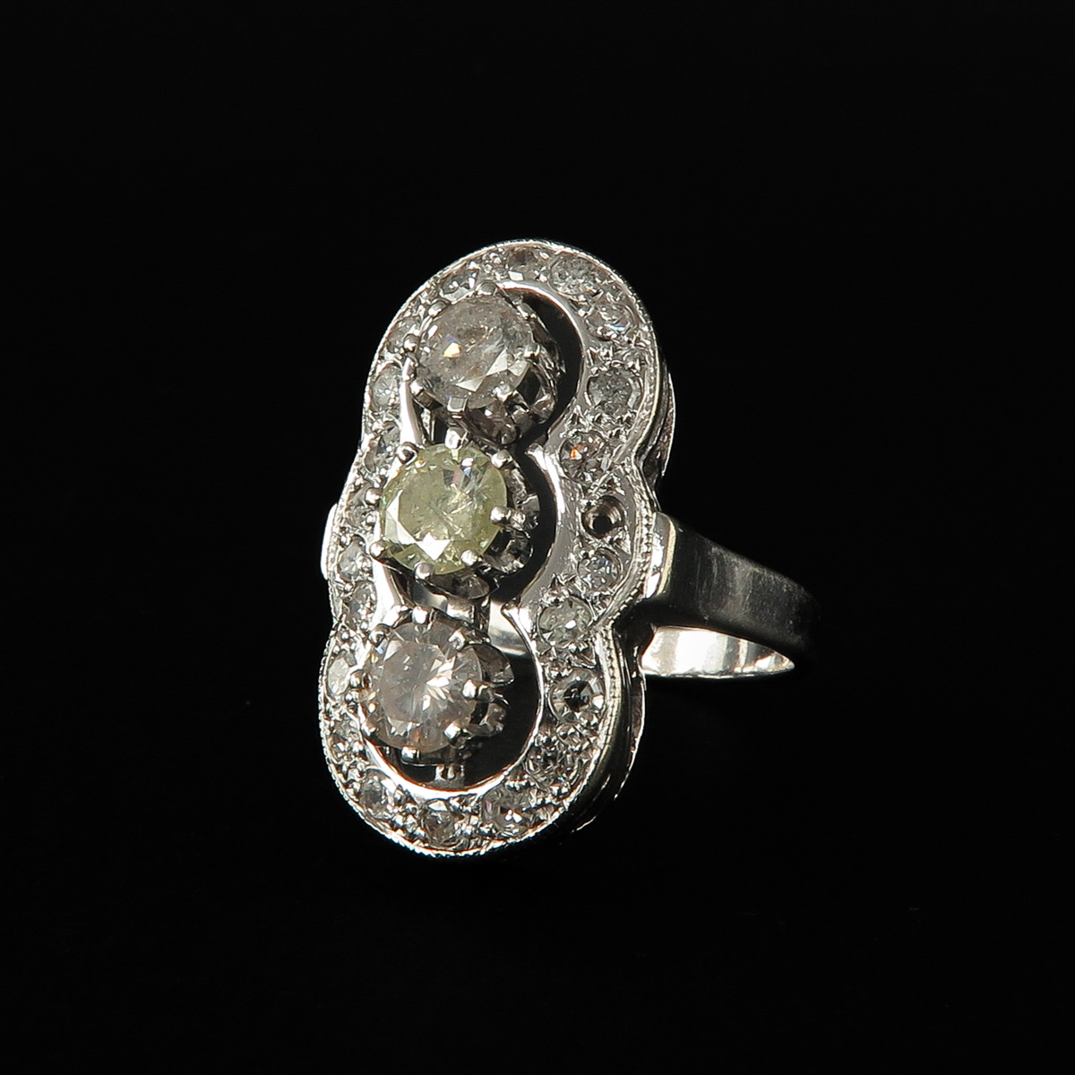 A Ladies Diamond Ring