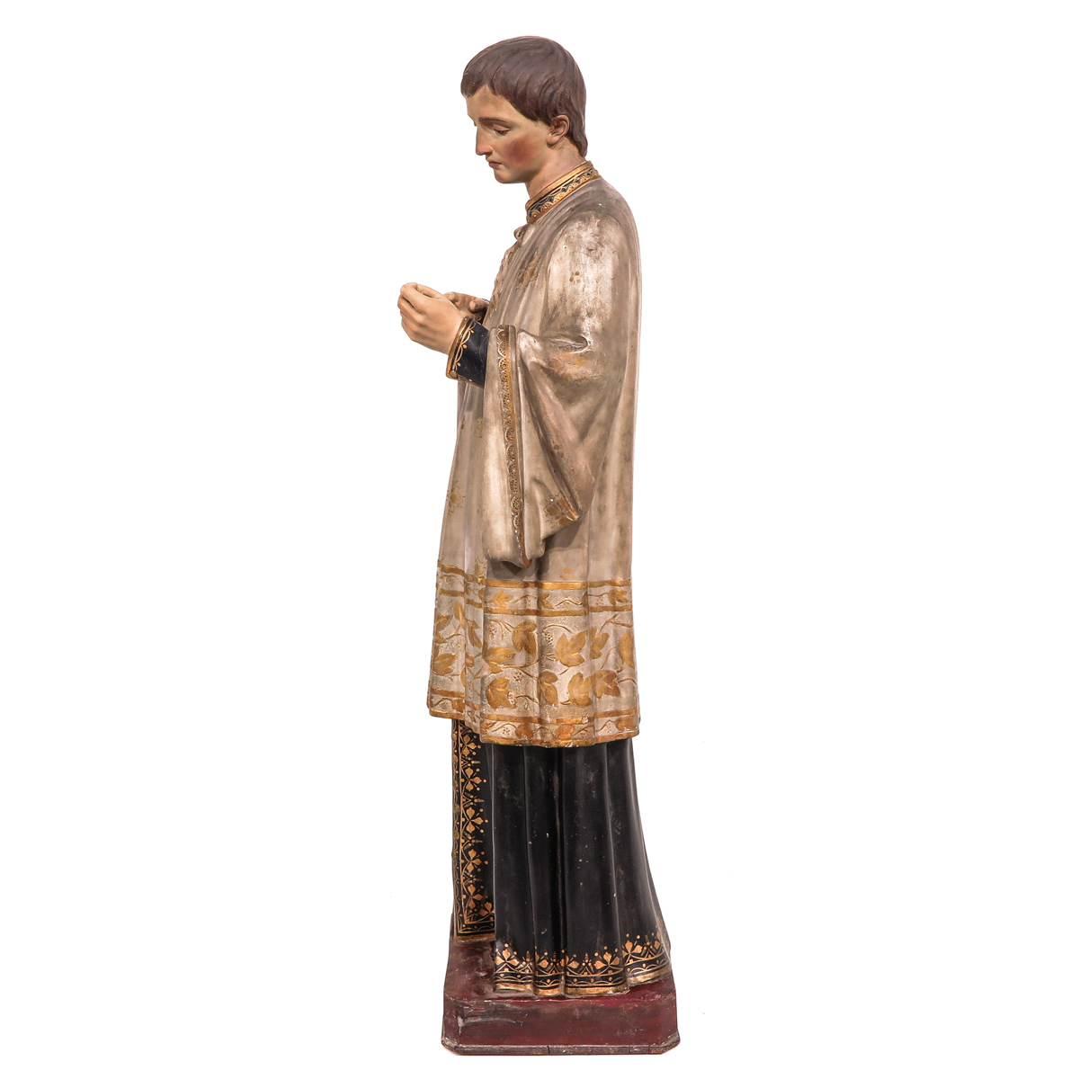 A 19th Century Sculpture of Priest - Image 2 of 10