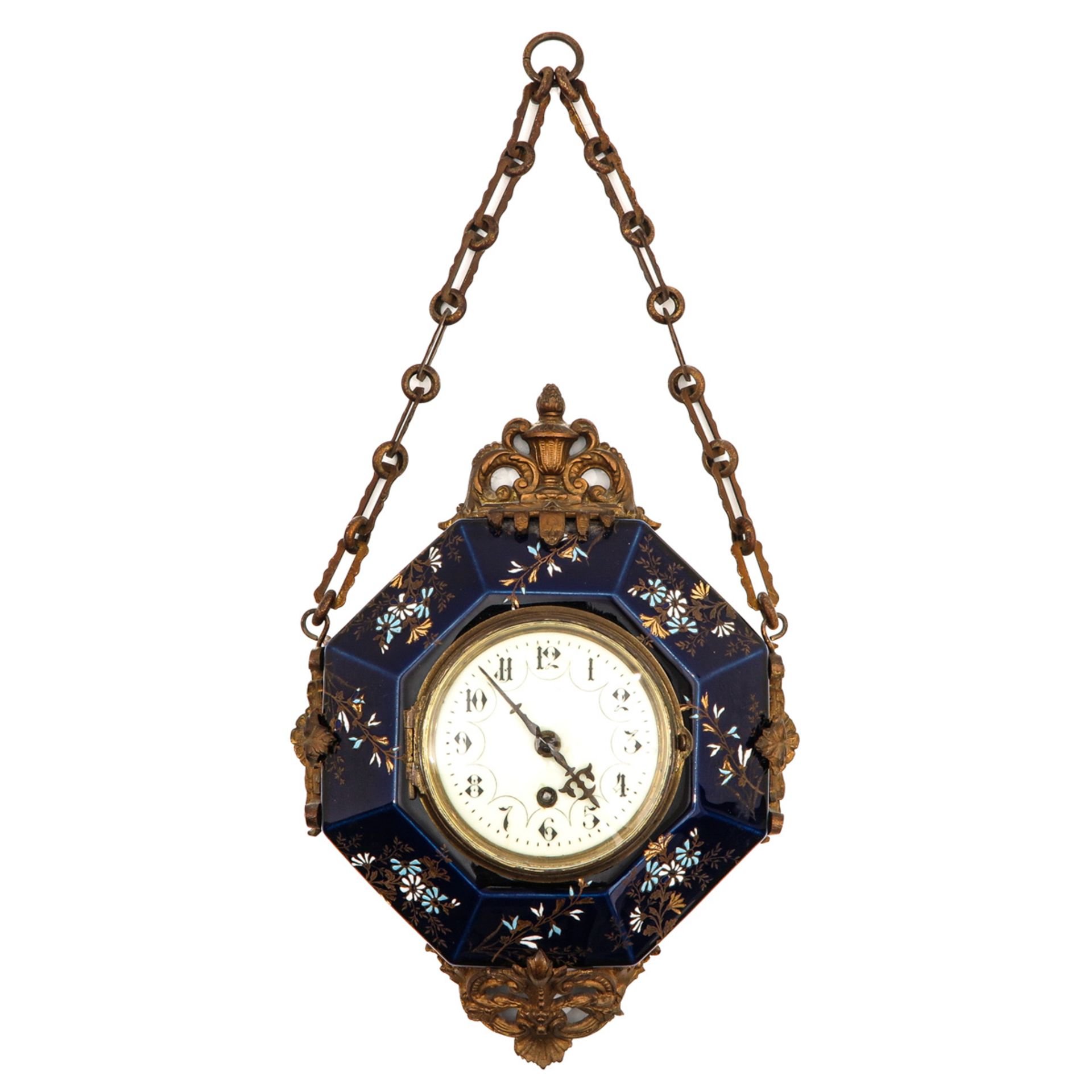 A Porcelain Wall Clock