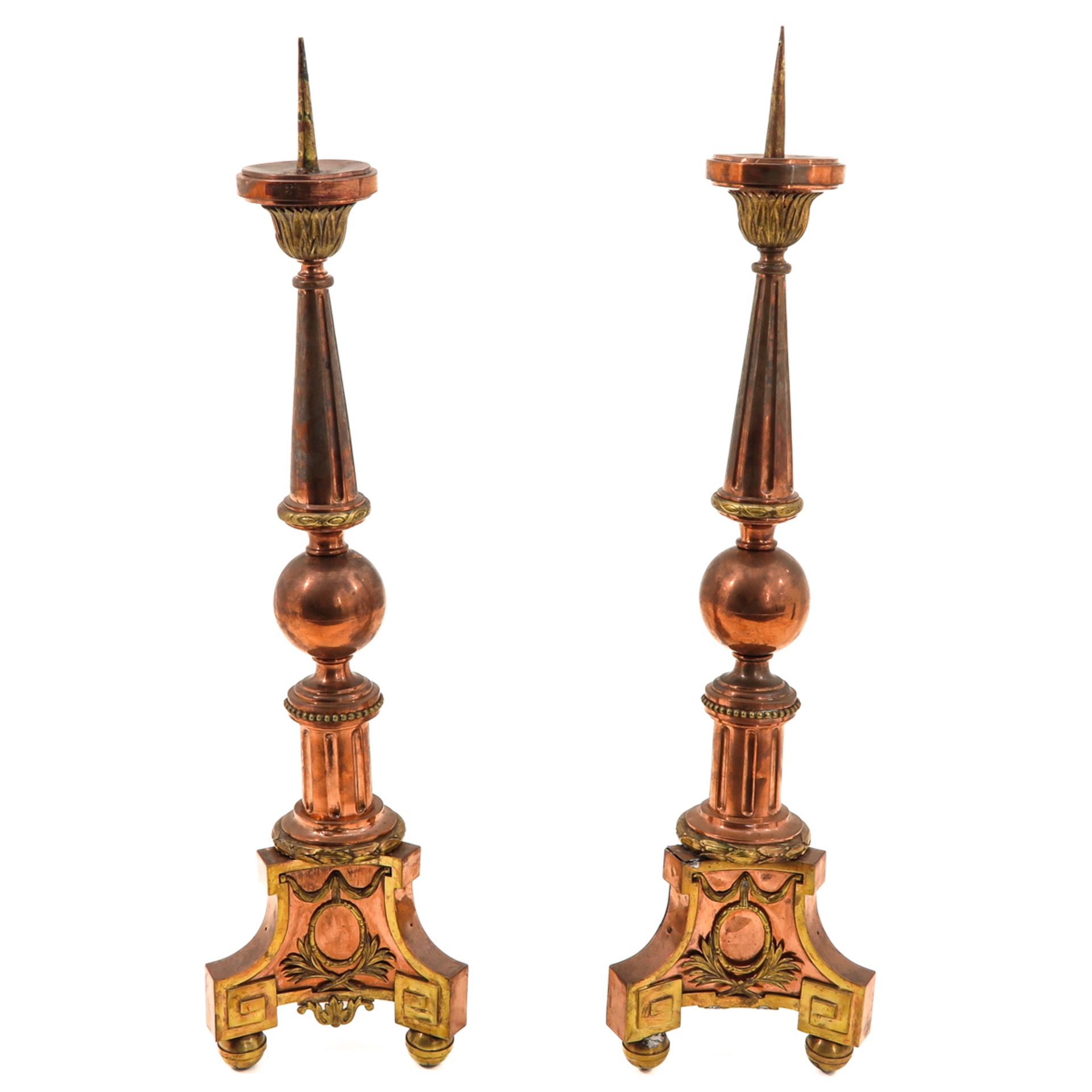 A Pair of Altar Candlesticks