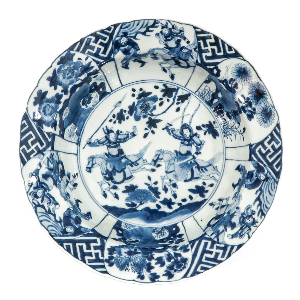 A Blue and White Plate - Image 5 of 10