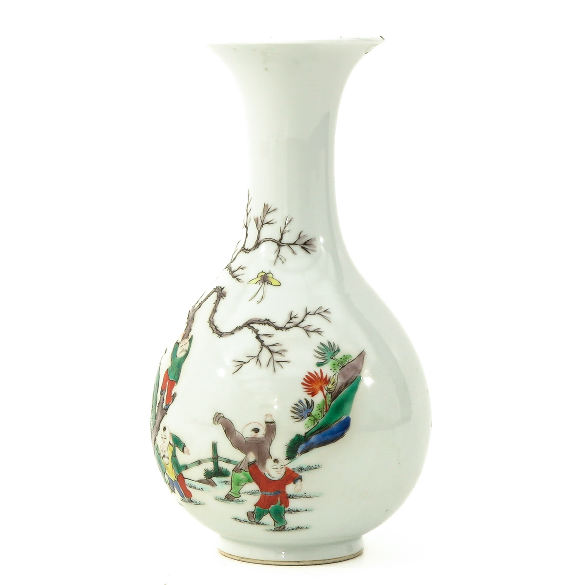 A Famille Verte Vase - Image 2 of 10