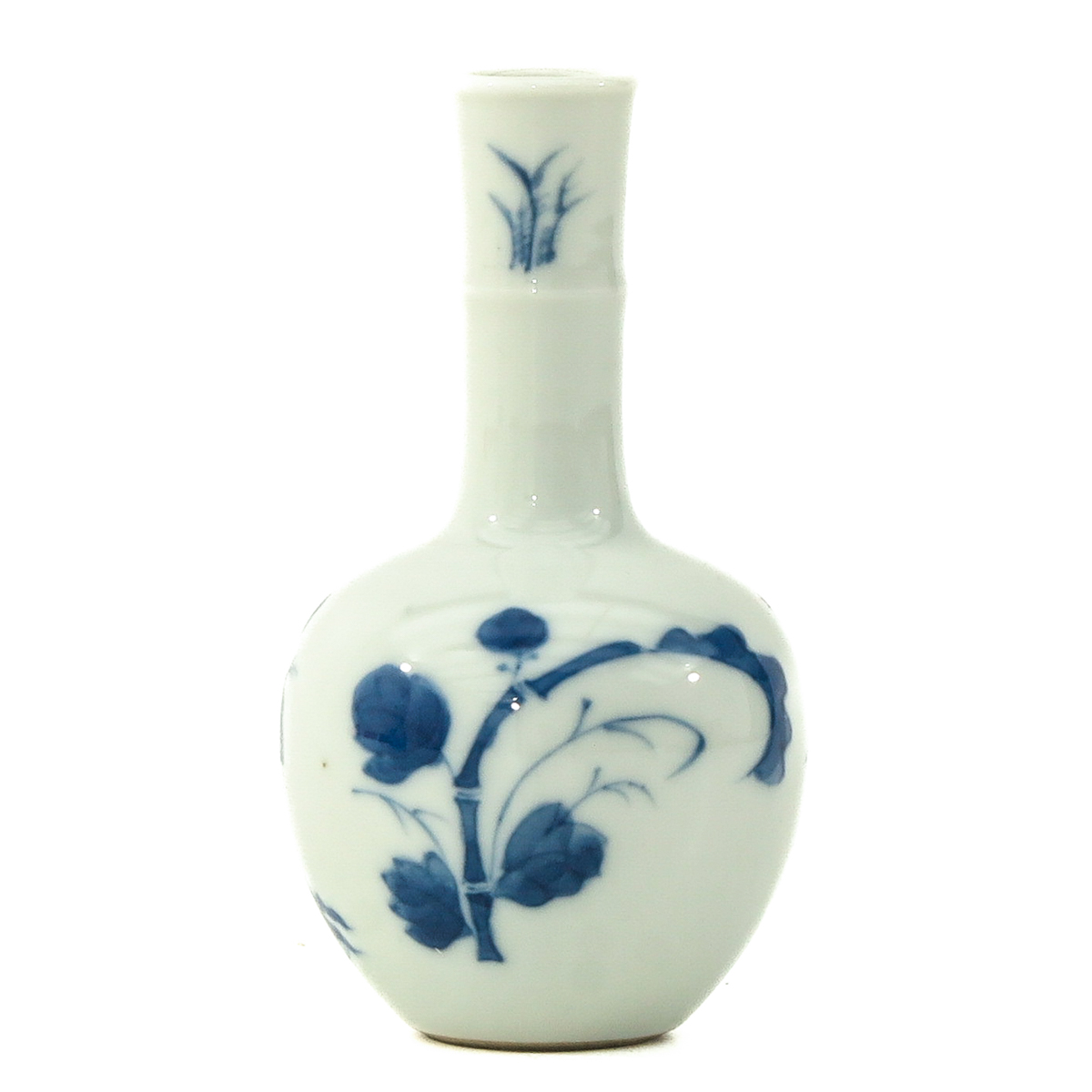 A Miniature Blue and White Vase