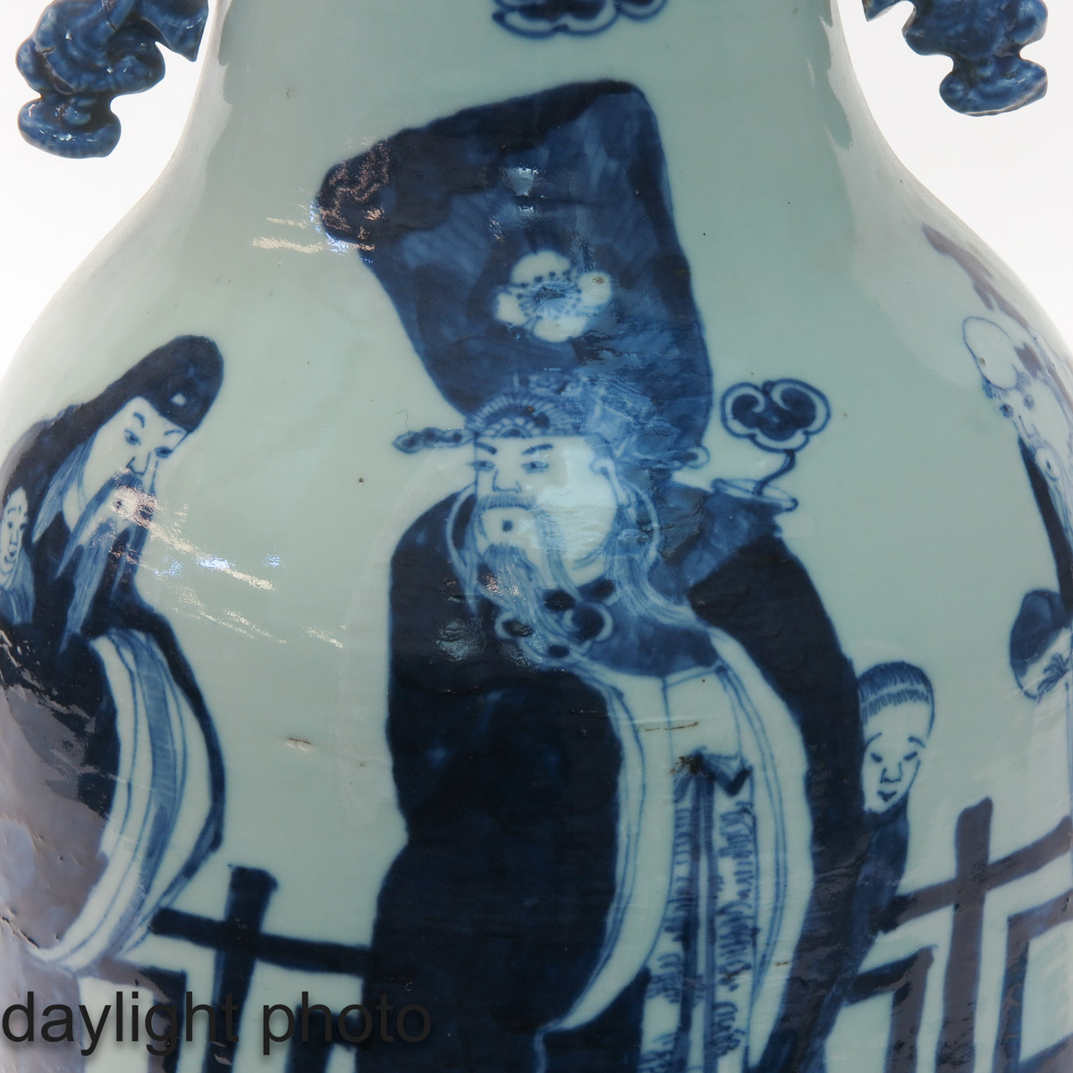 A Large Celadon Vase - Image 9 of 10