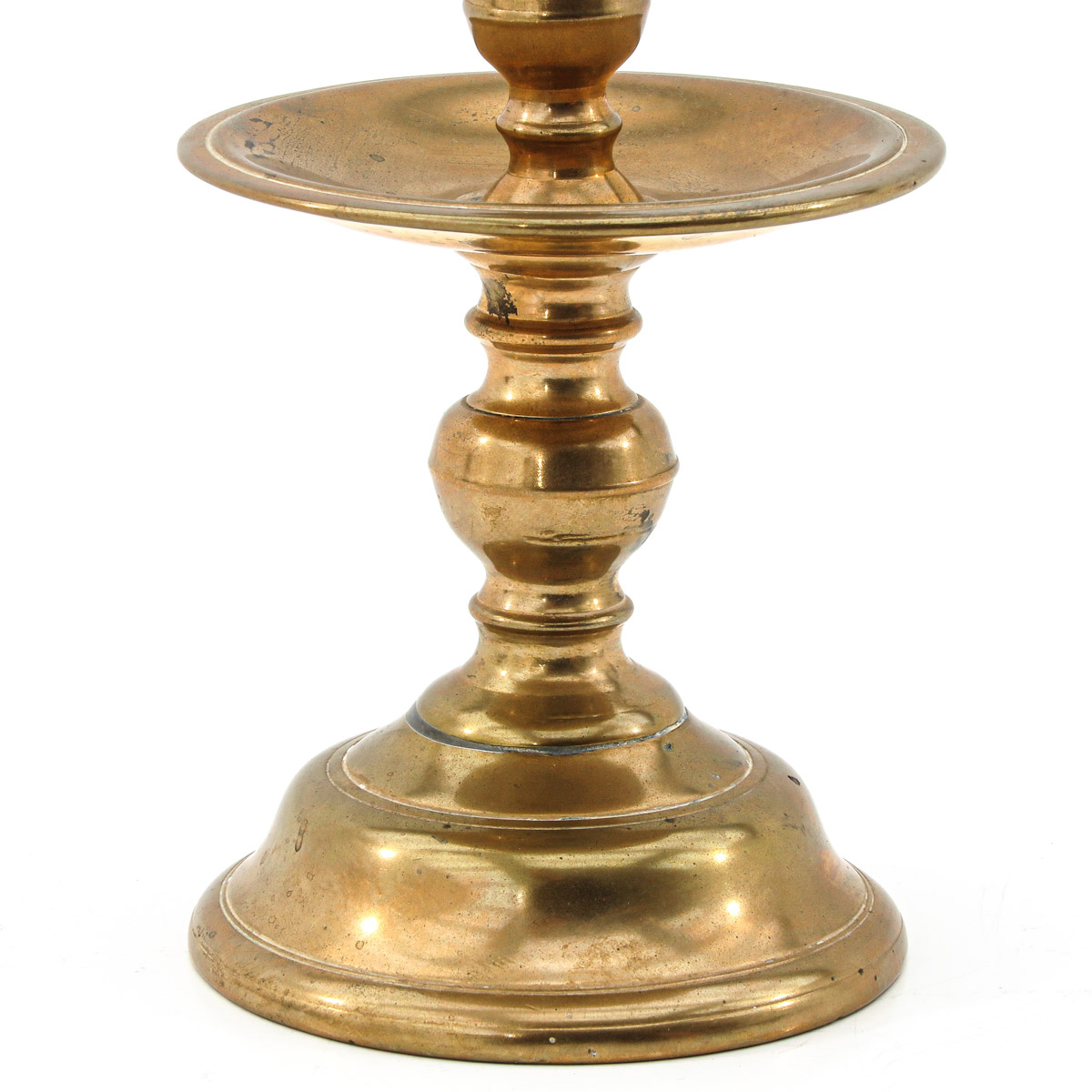 A 17th Century Bronze Candlestick - Image 8 of 8