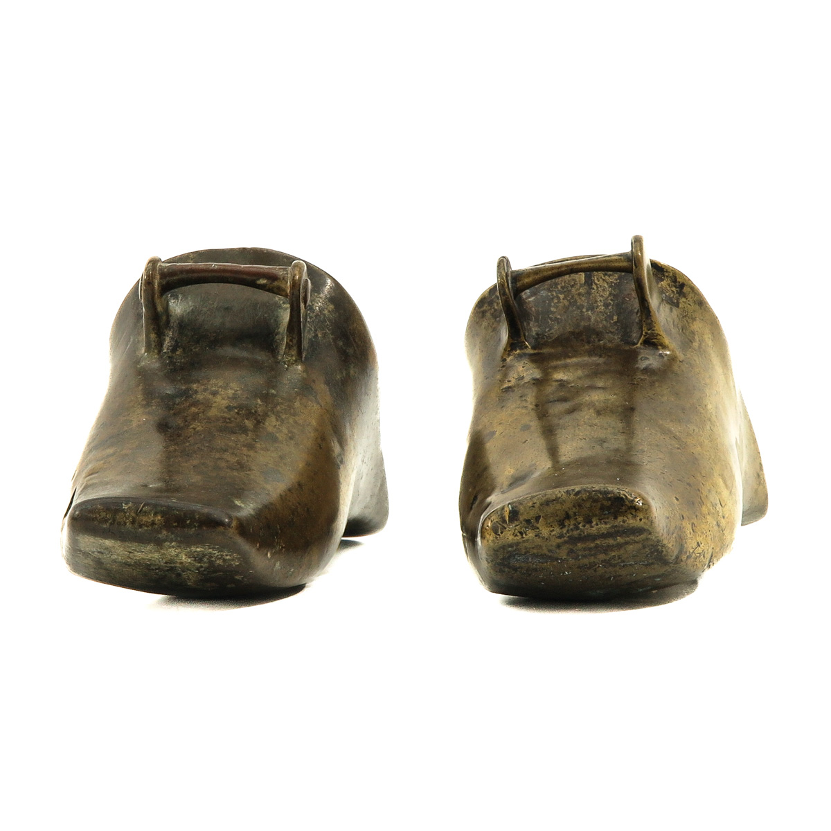 A Pair of 17th Century Bronze Boots - Image 5 of 9