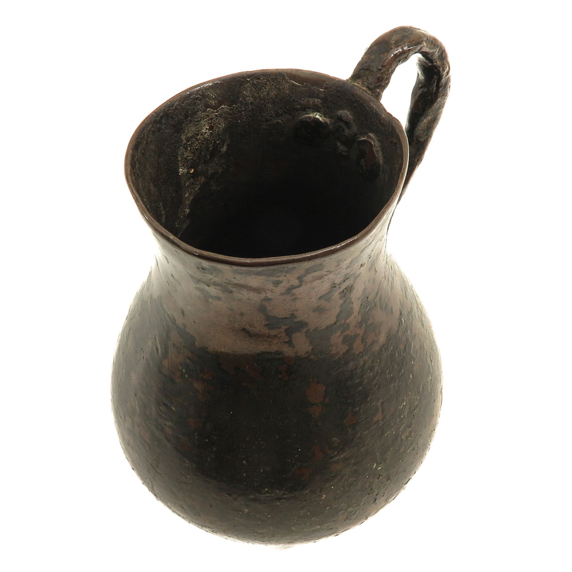 A 14th Century Bronze Measuring Cup - Bild 8 aus 9