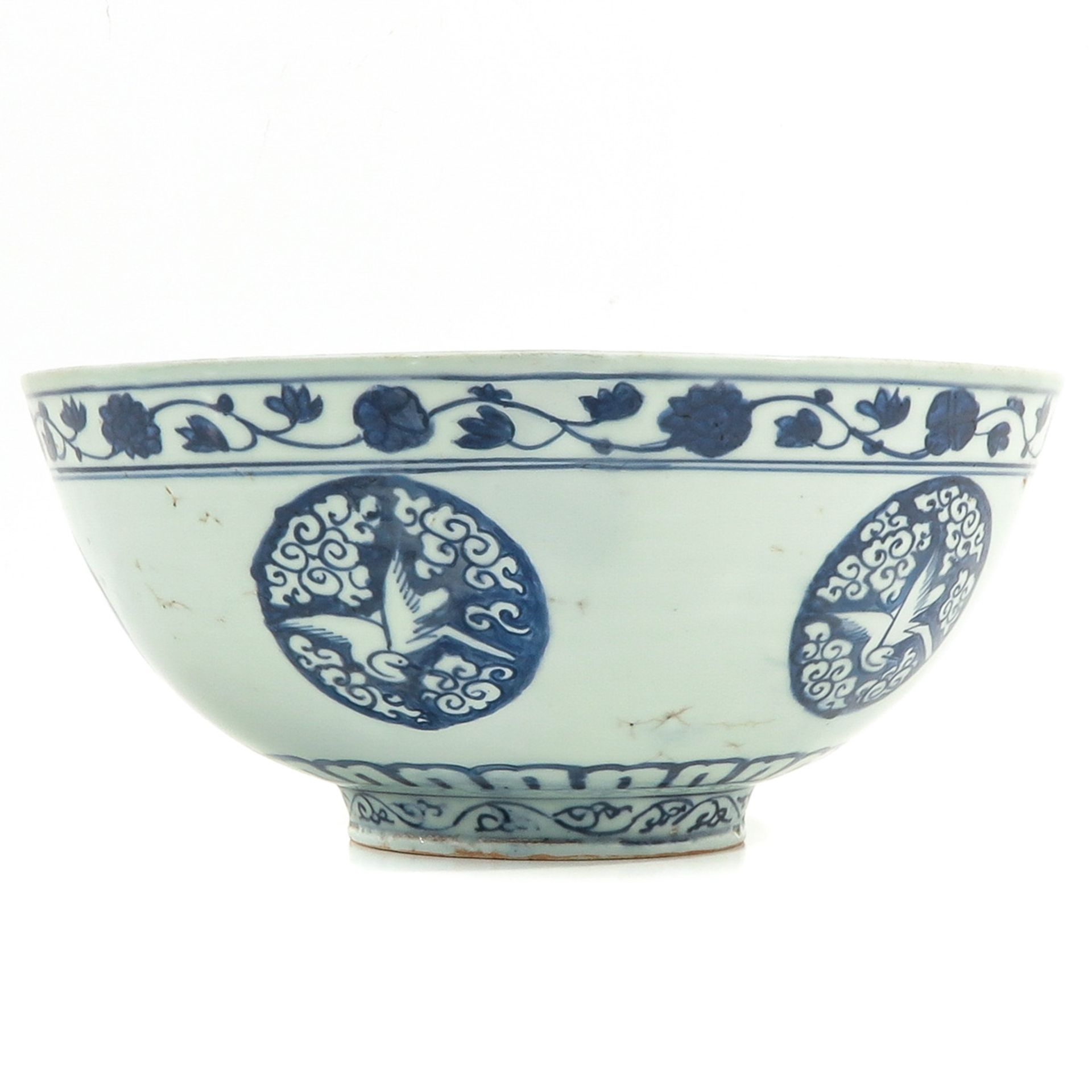 A Blue and White Serving Bowl - Bild 2 aus 9