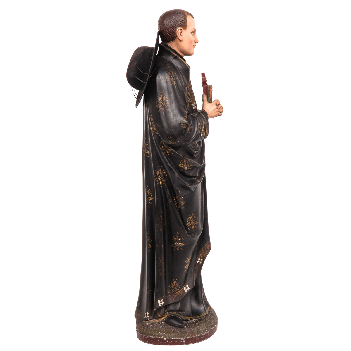 A 19th Cetury Sculpture of Priest - Image 4 of 10