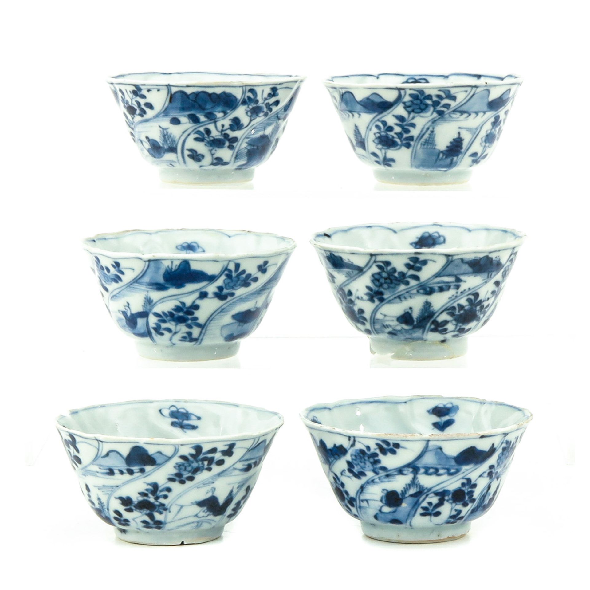 A Series of 6 Cups and Saucers - Image 2 of 10