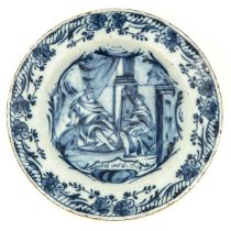 An 18th Century Delft Dish