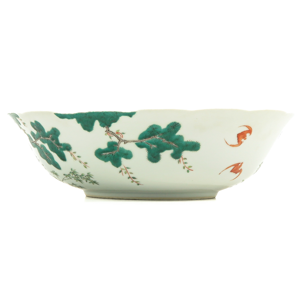 A Polychrome Decor Serving Bowl - Image 3 of 10