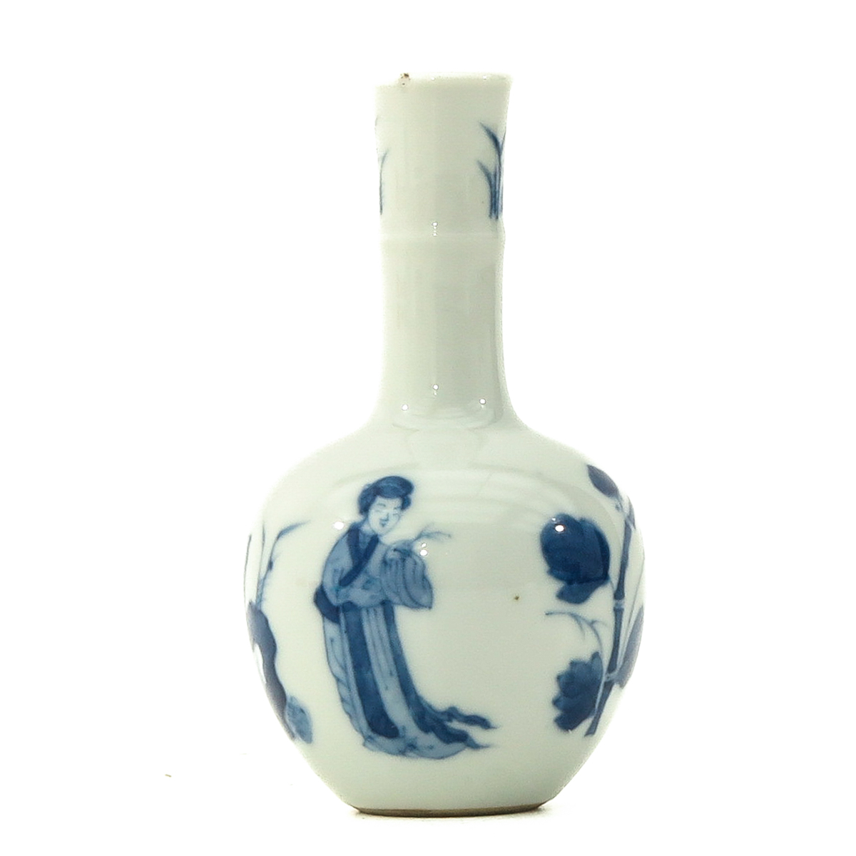 A Miniature Blue and White Vase - Image 4 of 10