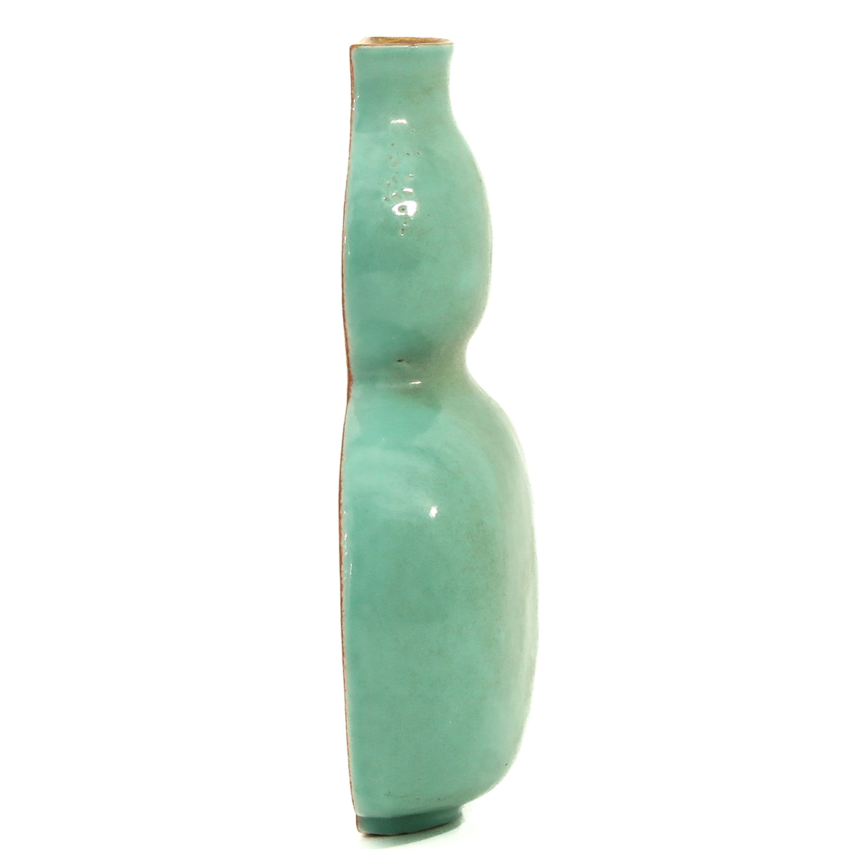 A Green Glaze Wall Vase - Image 4 of 10