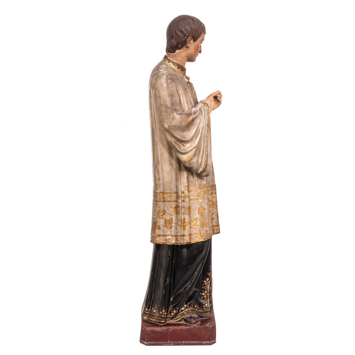 A 19th Century Sculpture of Priest - Image 4 of 10