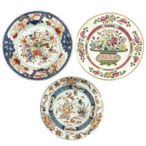 A Collection of 3 Plates