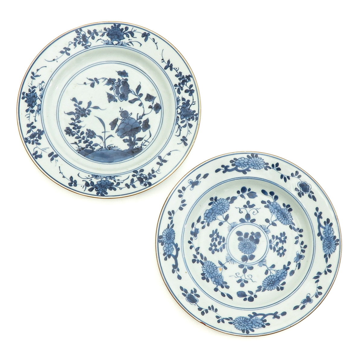 A Collection of 6 Blue and White Plates - Image 3 of 10
