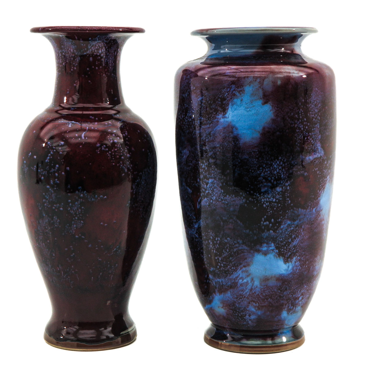 A Lot of 2 Jun Ware Vases - Image 4 of 6