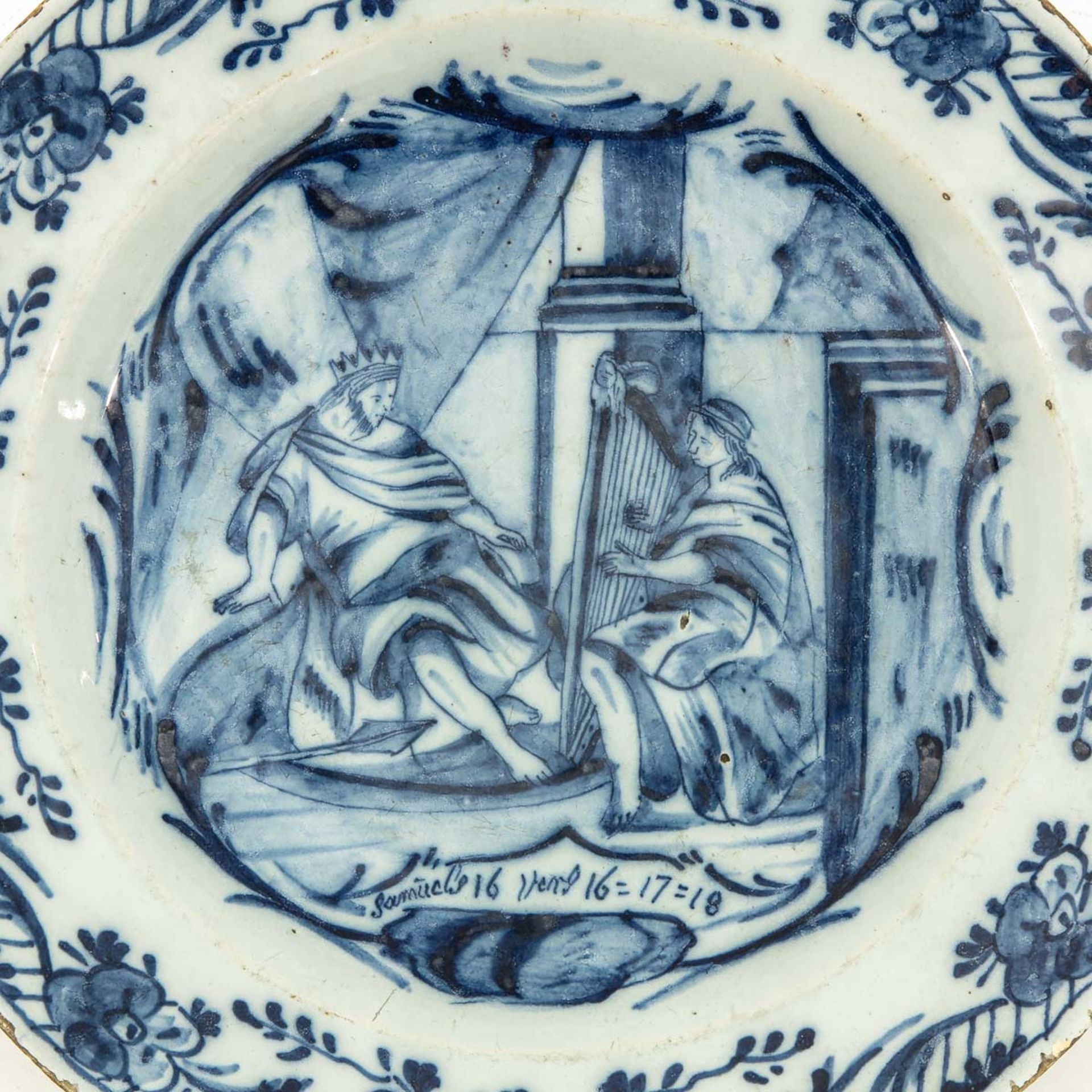 An 18th Century Delft Dish - Bild 4 aus 4