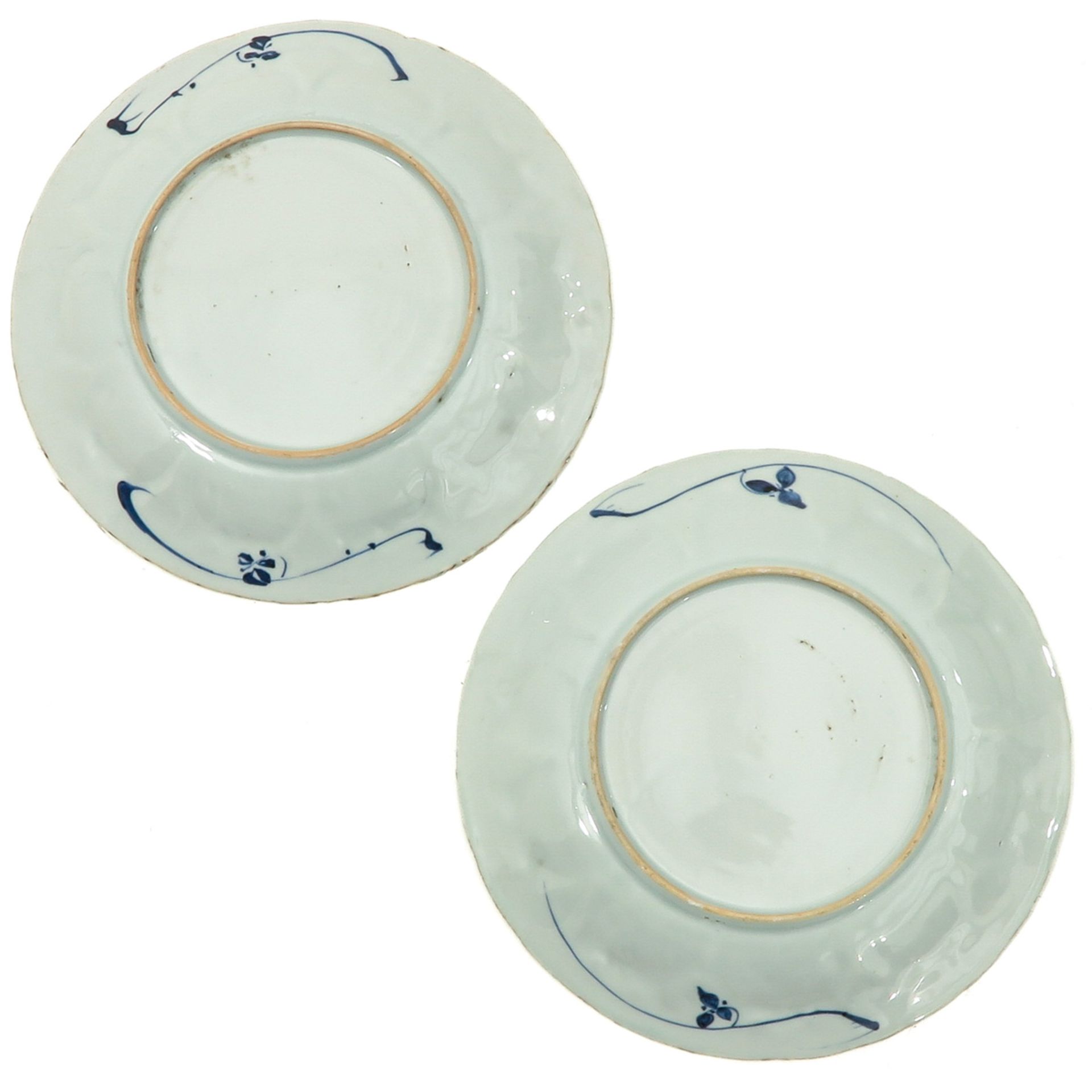 A Pair of Blue and White Plates - Image 2 of 9