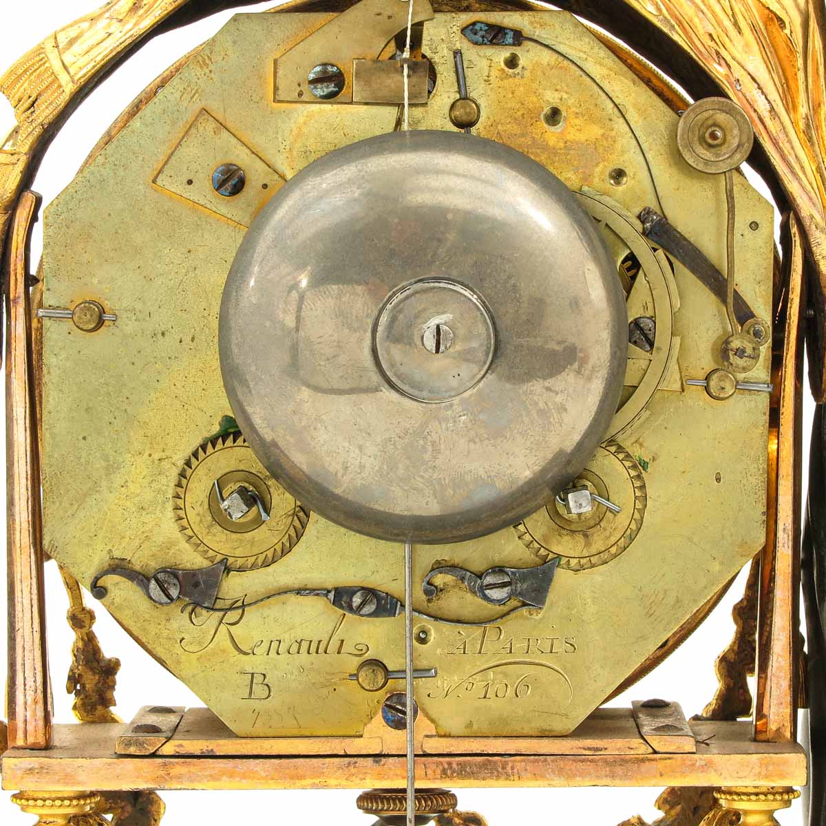 A Louix XVI Period Pendulum - Image 8 of 10