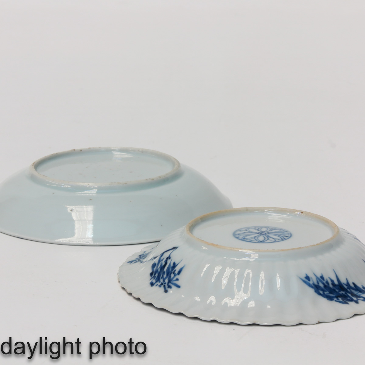 A Lot of 11 Small Blue and White Plates - Image 10 of 10