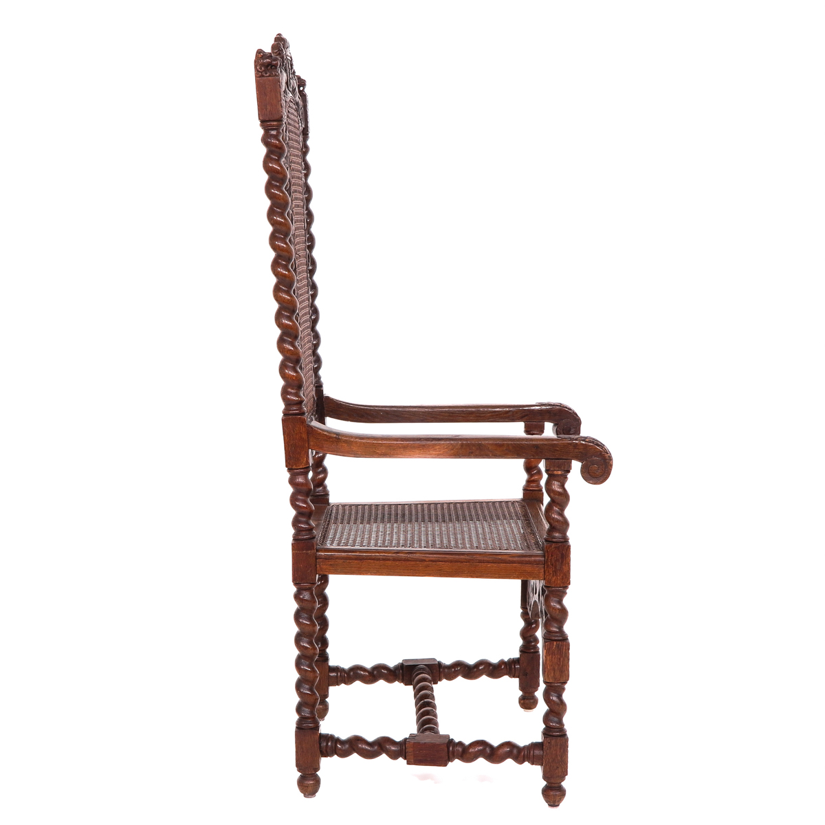 An Oak Armchair - Image 4 of 10