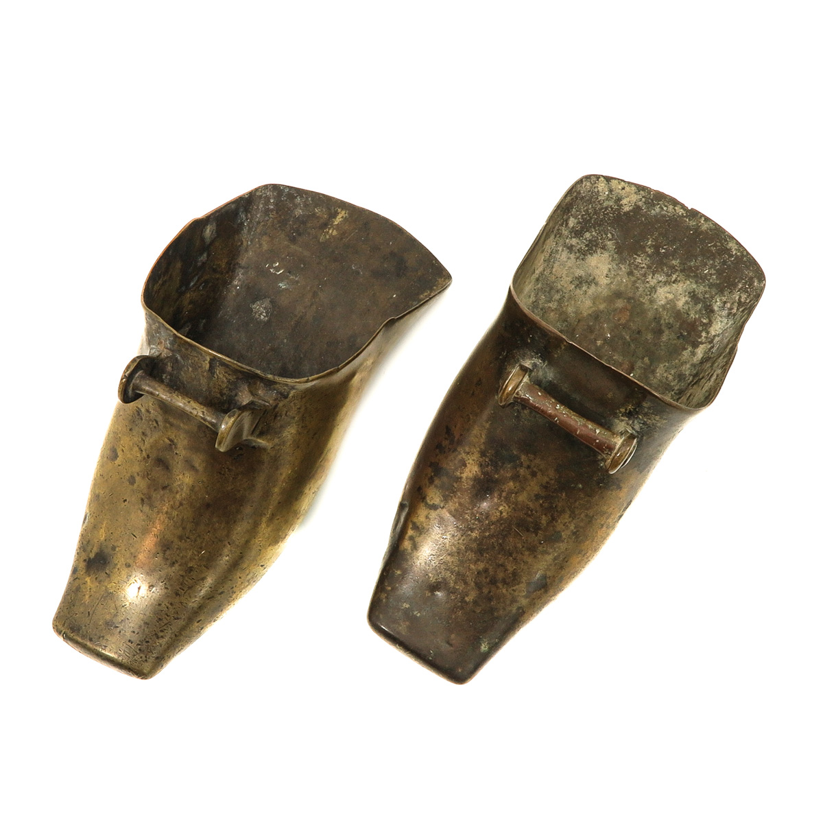 A Pair of 17th Century Bronze Boots - Image 6 of 9