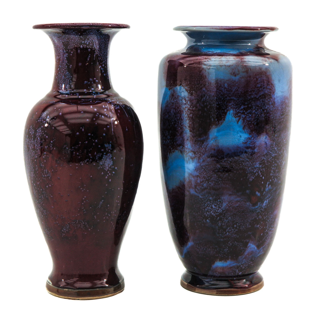 A Lot of 2 Jun Ware Vases - Image 2 of 6