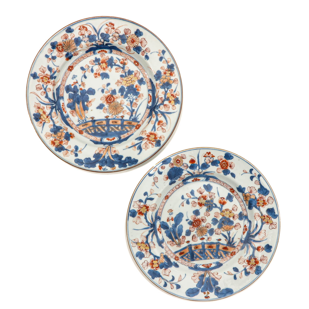 A Collection of 4 Imari Plates - Image 3 of 10