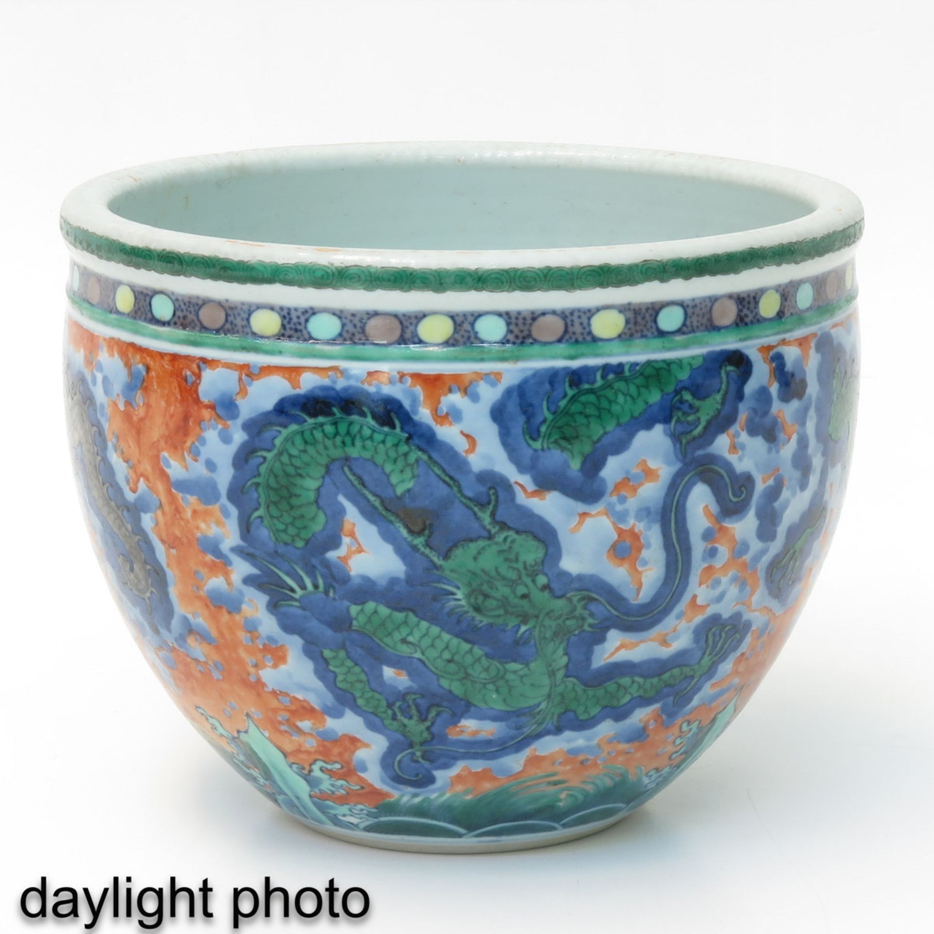 A Polychrome Decor Fish Bowl - Bild 7 aus 9