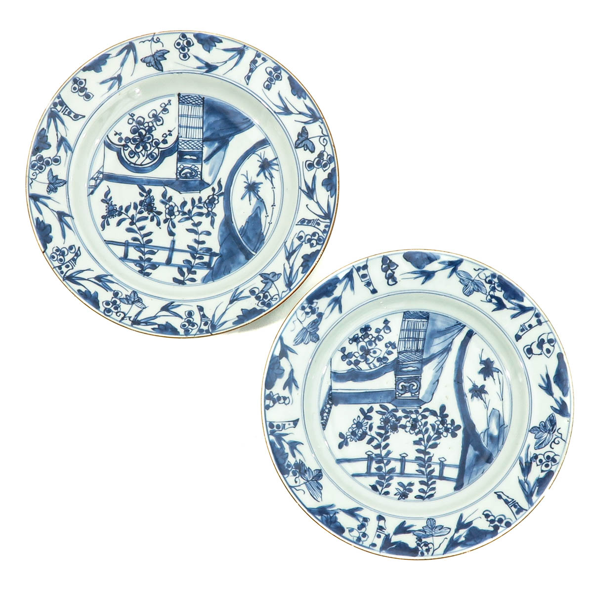 A Series of 5 Blue and White Plates - Image 5 of 10