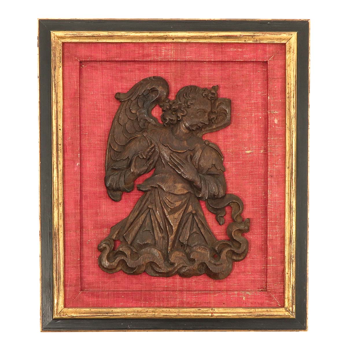 A Pair of Religious Carvings in Frames - Image 3 of 8