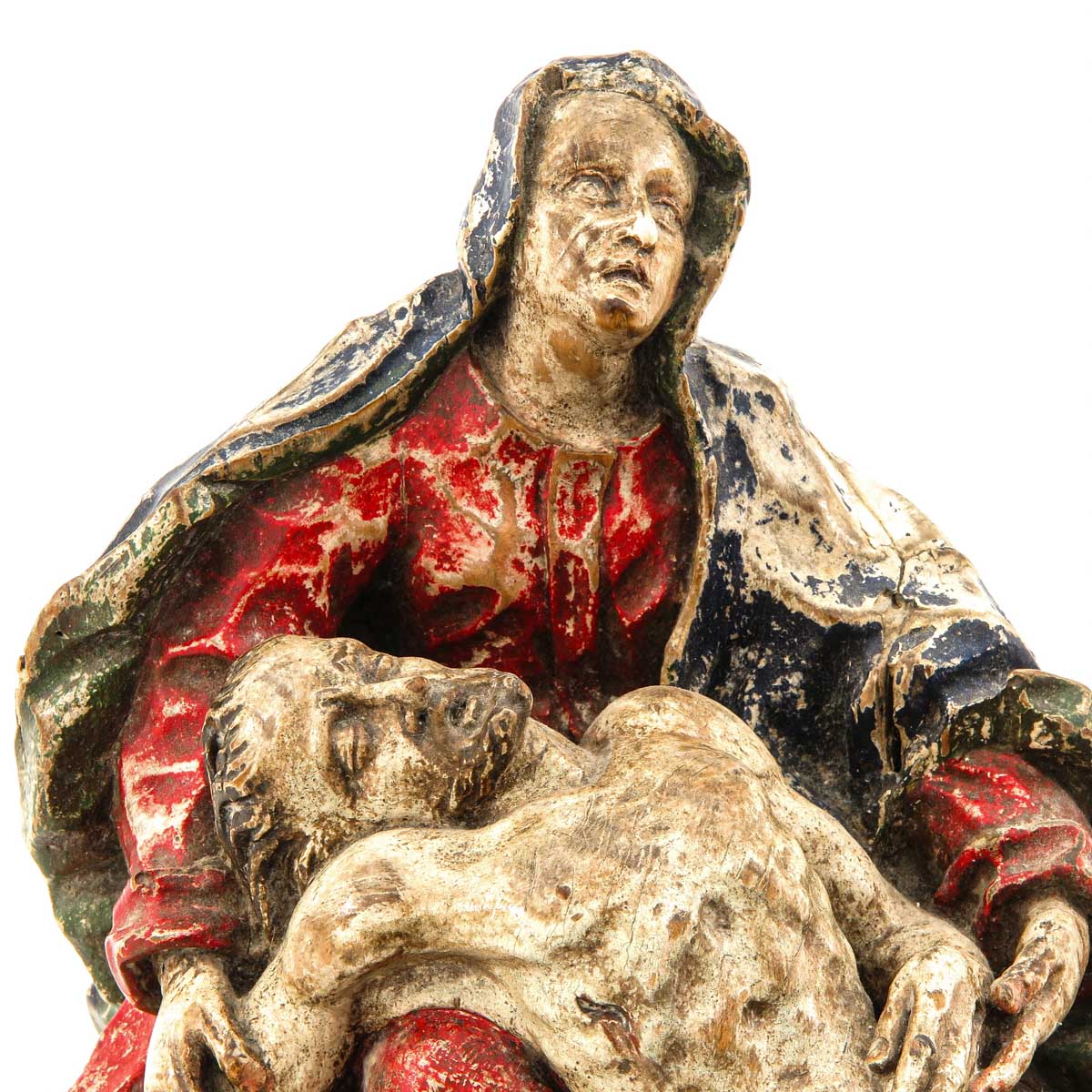 An 18th Century Pieta Sculpture - Image 7 of 8