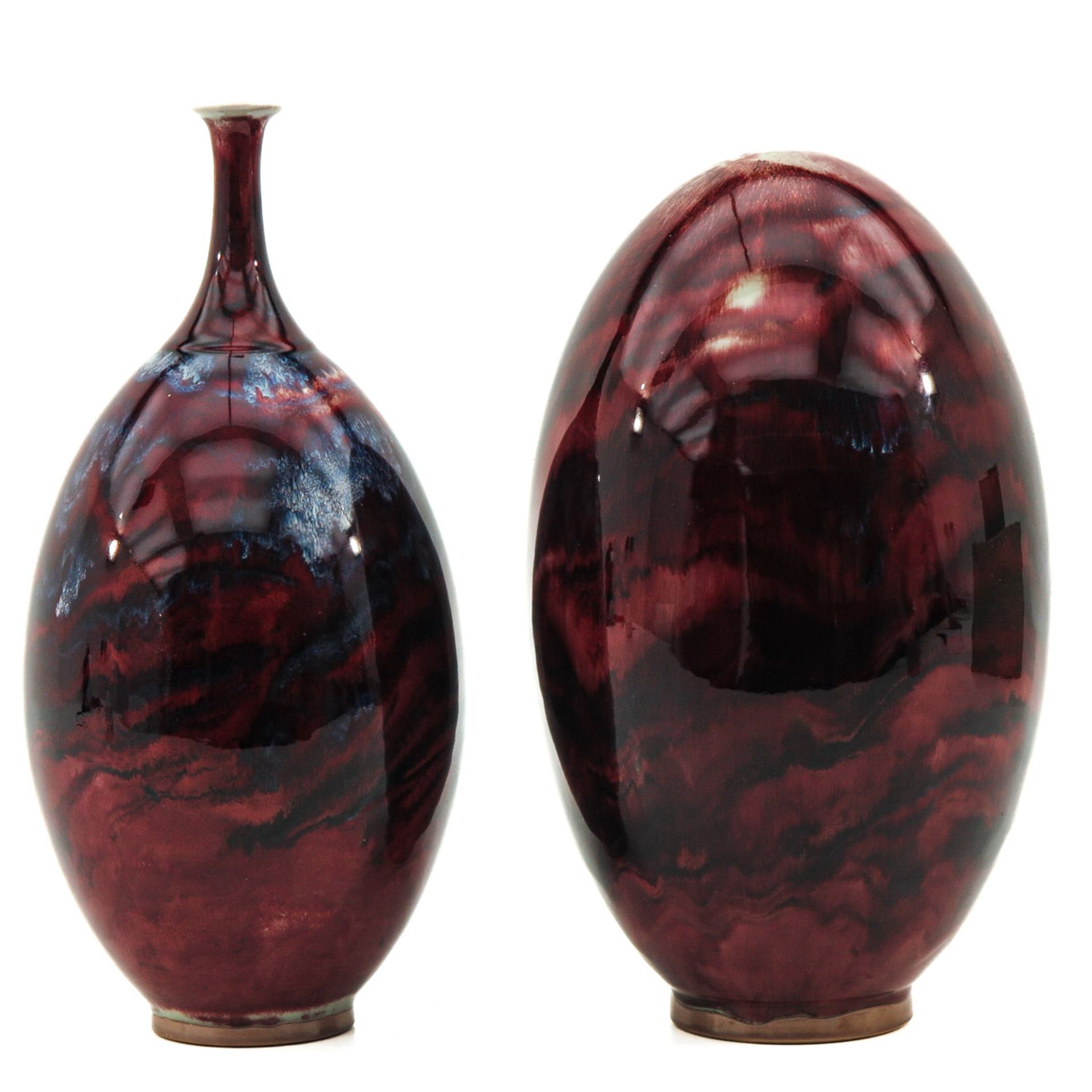 A Jun Ware Vase and Sculpture - Bild 4 aus 6