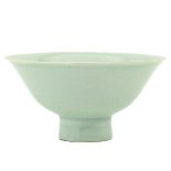 A Celadon Stemmed Dish