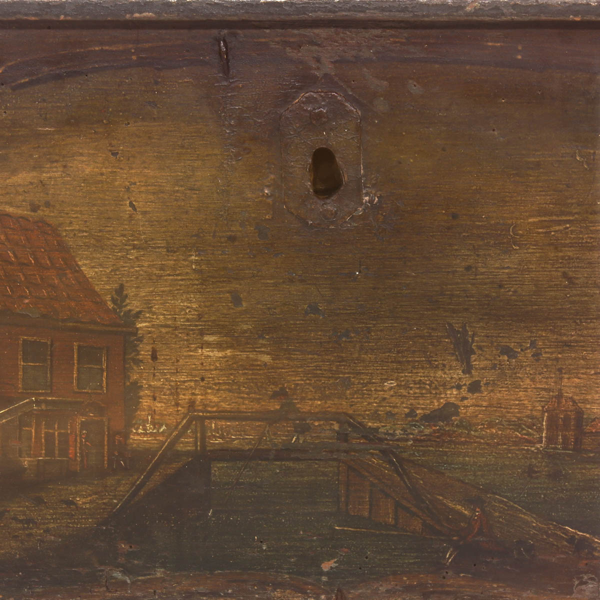 An 18th Century Ship's Chest - Image 7 of 10