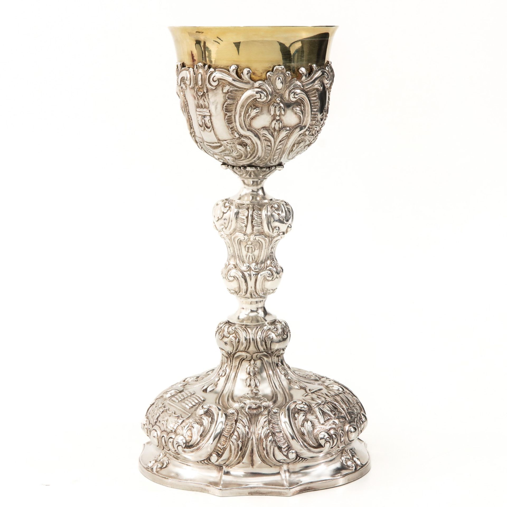 A Silver Chalice - Image 3 of 10