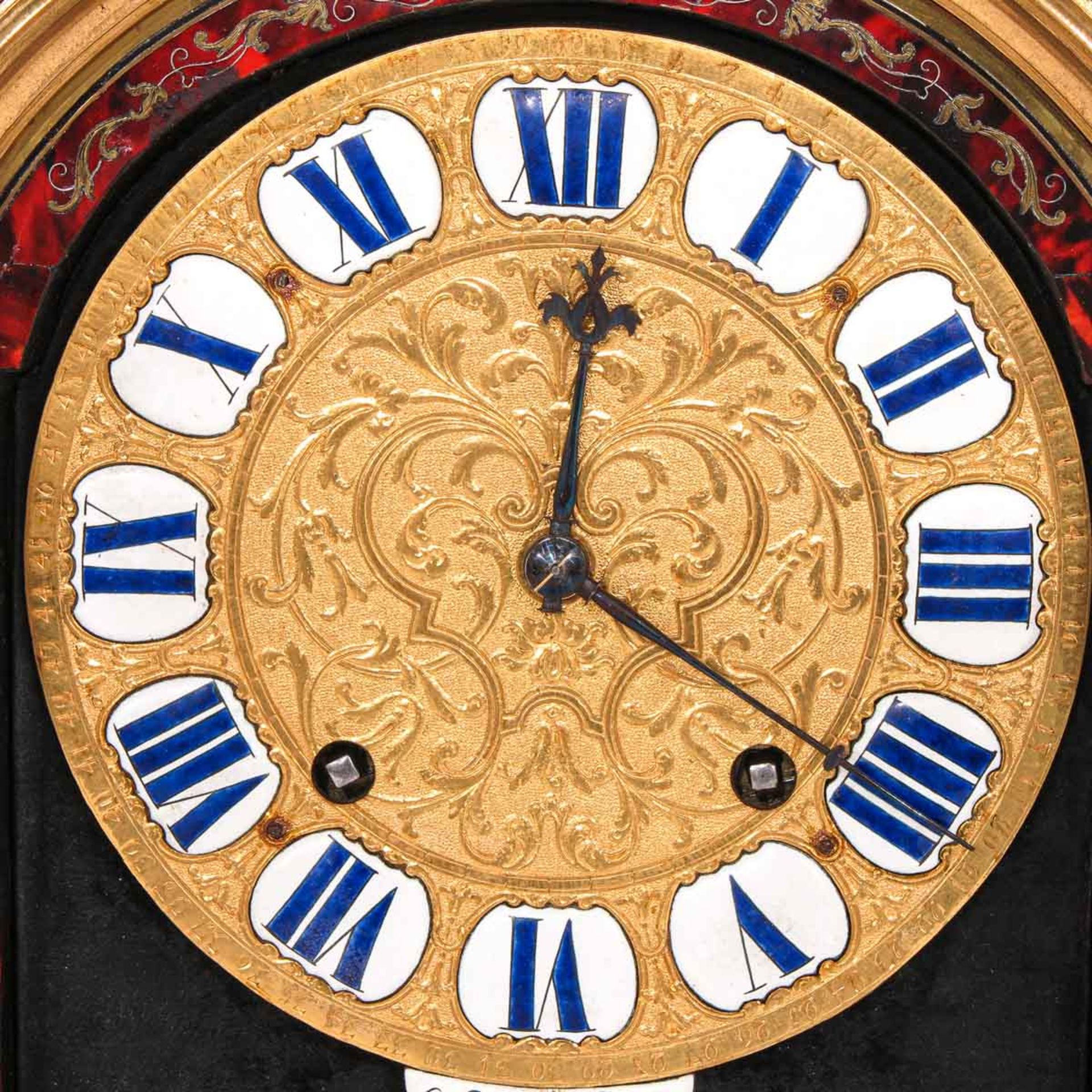 A French 17th Century Boulle clock - Bild 5 aus 10