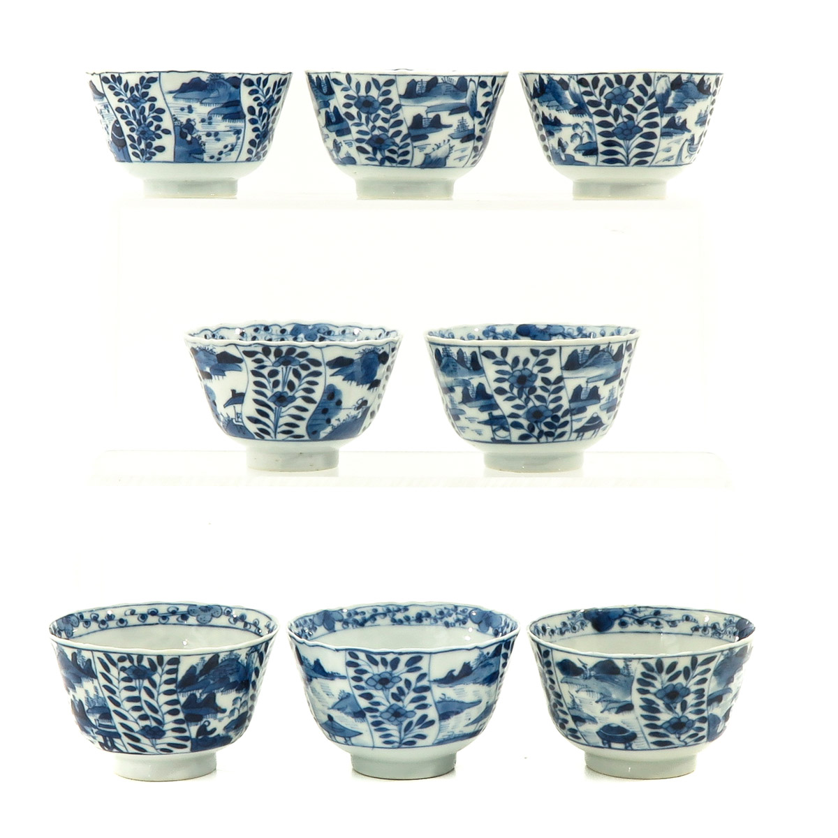 A Series of 8 Cups and Saucers - Image 4 of 10