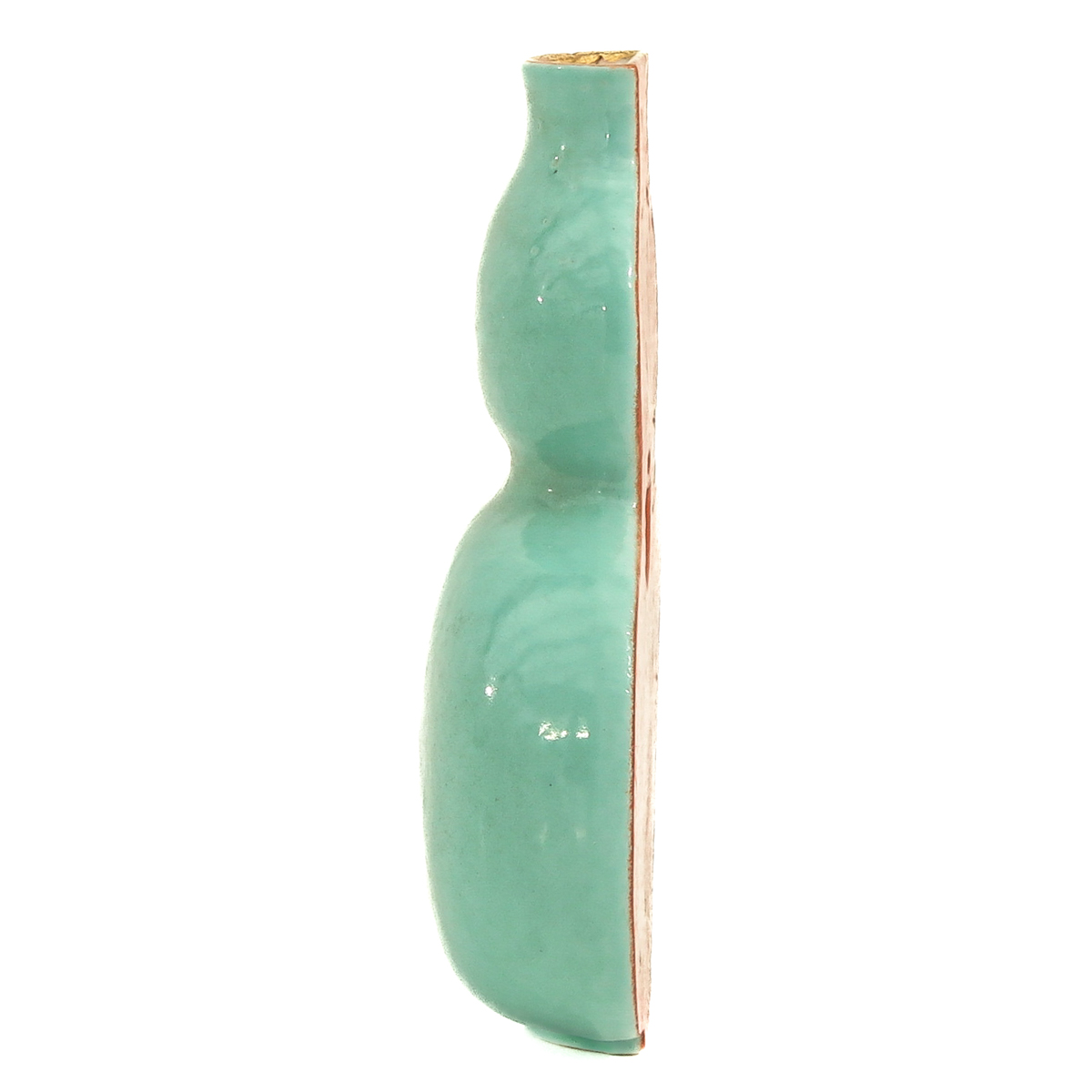 A Green Glaze Wall Vase - Image 2 of 10